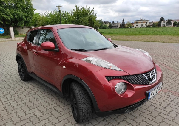 Nissan Juke cena 38800 przebieg: 62600, rok produkcji 2012 z Szczucin małe 67